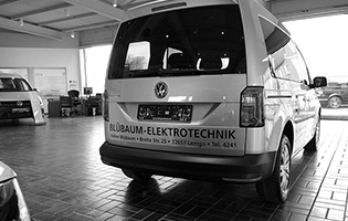 VW Caddy Elektro Blübaum