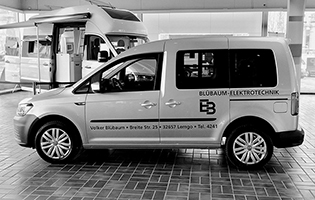 VW Caddy Elektro Blübaum, Lemgo