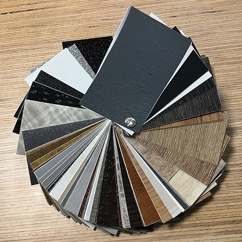 Wand- und Möbelfolien; Musterfächer 2