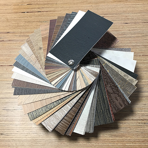 Wand- und Möbelfolien; Musterfächer 1
