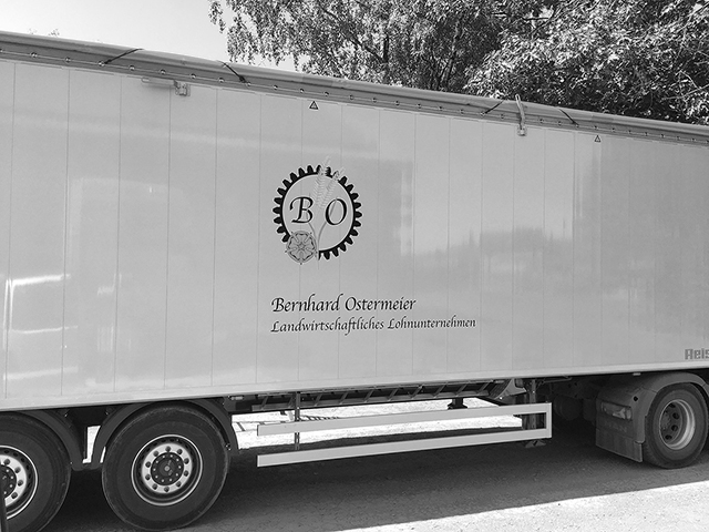 Bernhard Ostermeier; LKW Auflieger