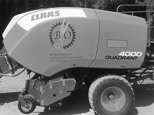 Bernhard Ostermeier; LKW Auflieger