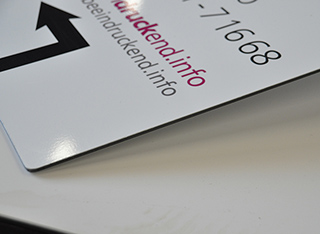 Aluminium Verbundplatte mit Digitaldruck/Oberflächenlaminat