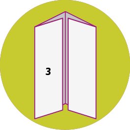 Achtseitiger Fensterfalz